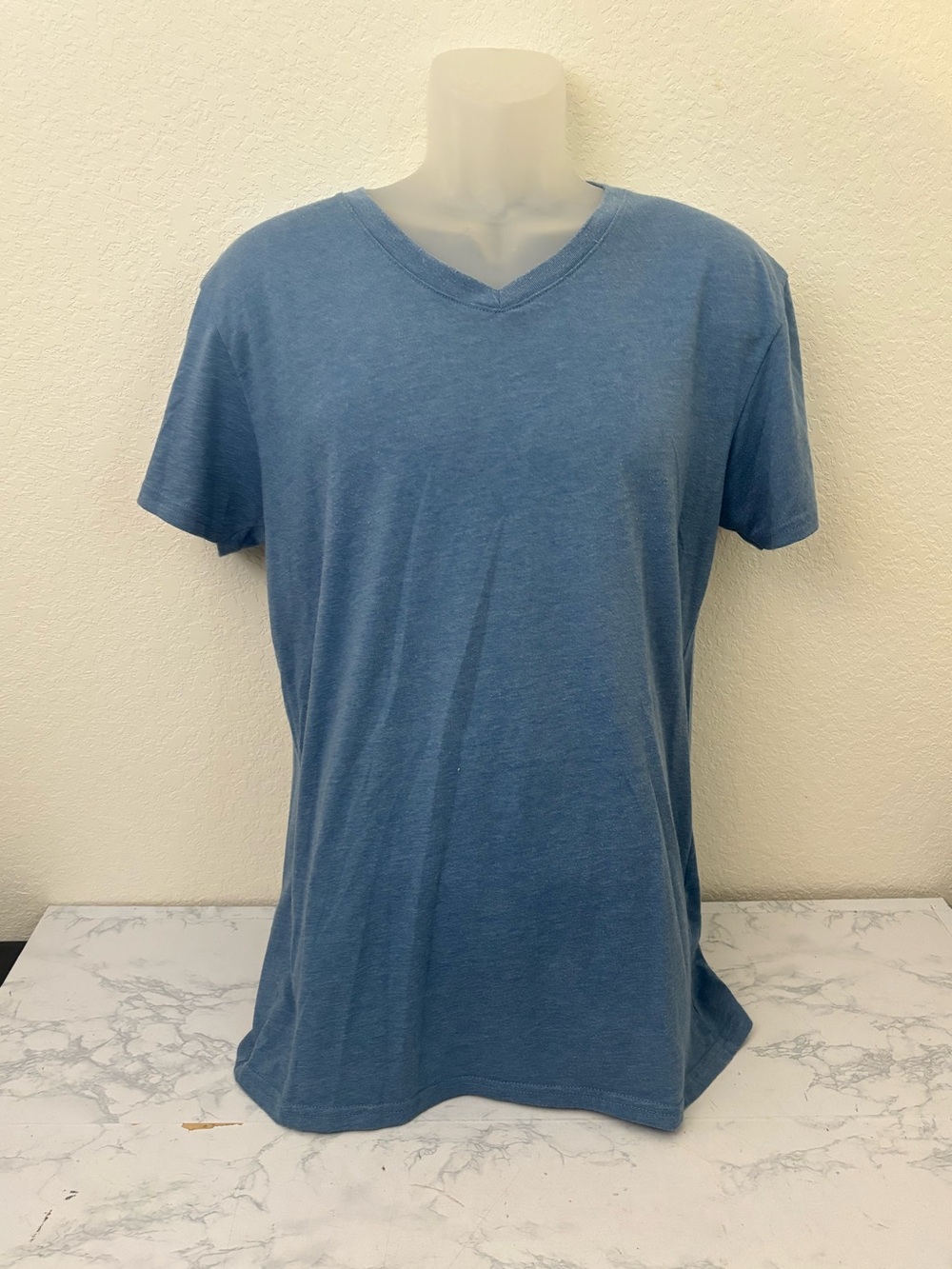 BCG Shirt Mens Size M Short Sleeve V Neck Tee Lot Of 3 Pullover Red Blue - Picture 4 of 8